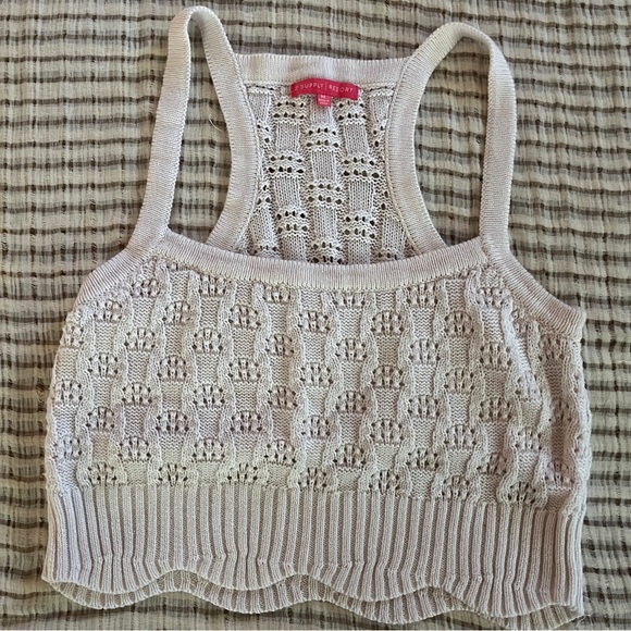 Z Supply | Resort Scallop Sweater Tank 🥥 - Picture 2 of 4